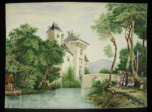 Disegno originale acquerello - disegno,