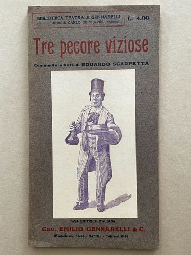 Eduardo scarpetta tre pecore - eduardo,