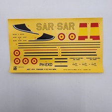 ESCI/ERTL 1/72 Fokker F27-MK 400 MPA Maritime 9113 parti decalcomanie foglio decalcomanie