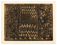 Luciano LATTANZI (1925-1999) OPERA INCISIONE ACQUAFORTE PITTURA SEMANTICA 1984