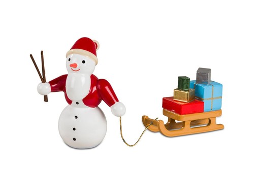 Pupazzo neve babbo natale - neve,