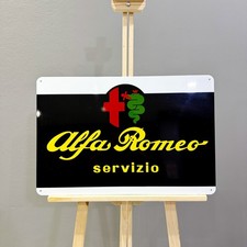 Insegna Alfa Romeo Servizio -