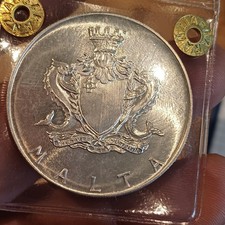 Moneta Silver Malta 12 Lire