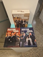 BOSTON LEGAL DVD SERIE COMPLETA STAGIONI 1 2 3 FUORI CATALOGO