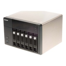 NAS QNAP TS-659 PRO II Intel Atom D525 1,8 GHz 1 GB DDR3 6 ALLOGGIAMENTI
