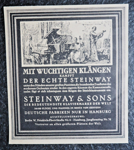 Steinway sons klavier - &,