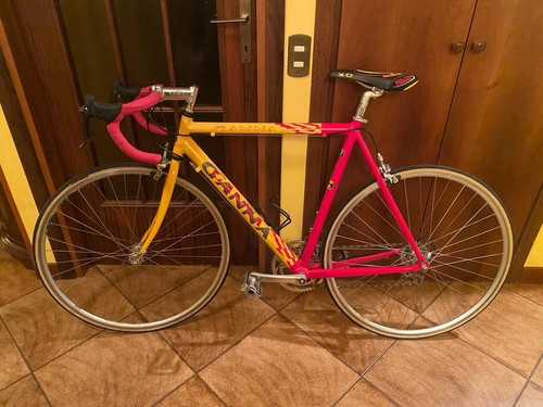 Bici corsa ganna rossa e - ganna,