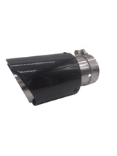 CODINO CARBONIO TONDO AUTO SCARICO 90 MARMITTA TERMINALE SPORTIVO TUNING