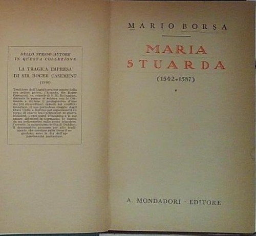 Borsa maria stuarda - maria, mondadori