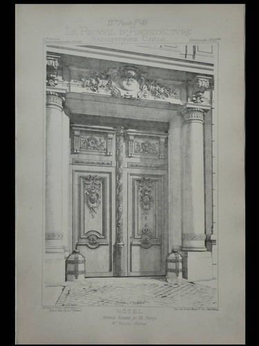 Paris avenue kleber - kleber,, porte