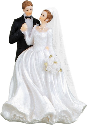 Cake topper resina sposi