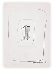 RARO QUADRO DISEGNO KENJIRO