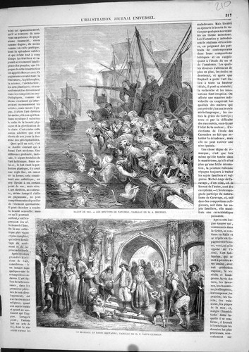 Vecchia stampa antica