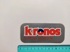 ADESIVO KRONOS SCARPE STICKER AUTOCOLLANT VINTAGE 80s ORIGINAL