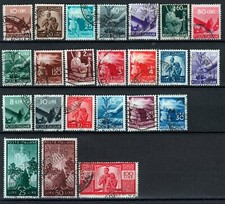 REPUBBLICA 1945 - Democratica - Serie ordinaria (23 v. USATI)