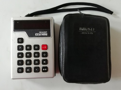 Calcolatrice sharp elsimini - -sharp, -elsimini
