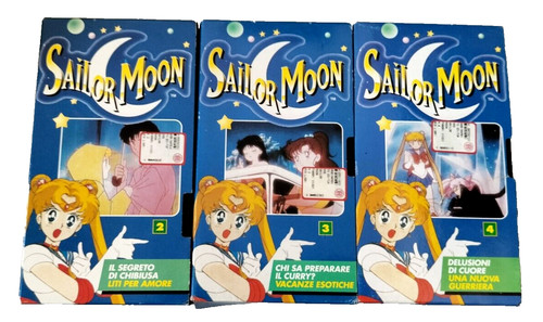 Sailor moon vhs - 3, 4