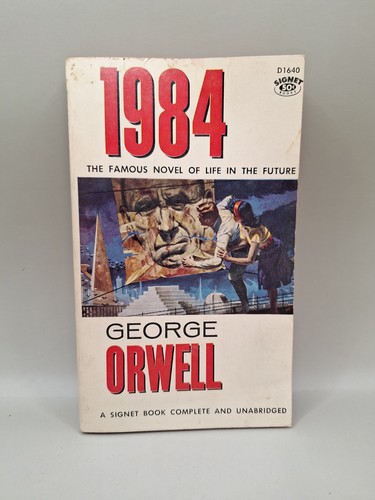 1984 george orwell signet - 1984,