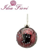 Palla Di Vetro Aghi e Perle D8