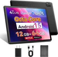 10 Inch Android 15 Tablet with