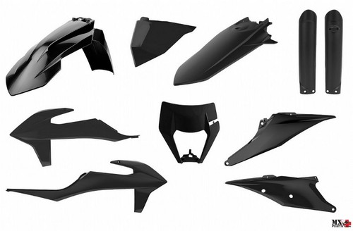 Kit plastiche ktm 500 - plastiche, exc