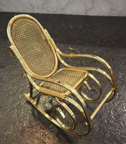 Sedia dondolo vintage in - sedia,