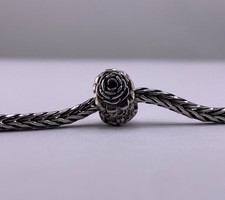 Charm Rose Rana Rossa Perla Argento 925 Nuovo Ritirato