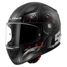 CASCO LS2 FF 353 RAPID II CLAW BLACK INTEGRALE VISIERA TRASP.