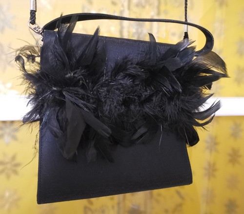Borsa tracollo con piume - tracollo,