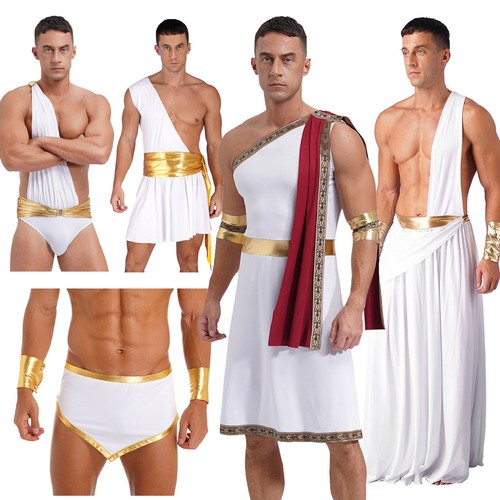 Costume cosplay uomo greco