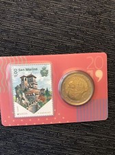 San Marino 2019 Stamp & Coin