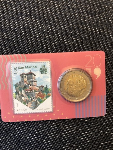 San marino 2019 stamp coin - san,