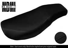 ADATTO PER YAMAHA XV 535 VIRAGO 90-93 COPRISEDILE DOPPIO VINILE PERSONALIZZATO NERO