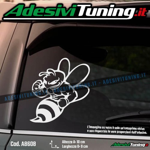 Adesivo vespa con - adesivo, muscoli