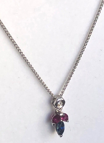 Collana oro bianco - collana,