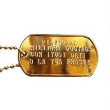 Set Piastrine Militari