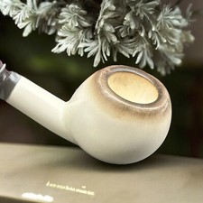 MeerschaumArt_BLOCCO schiuma di mare fumo tabacco pipa pipa pipa_raro regalo 海泡石烟斗