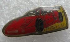 Pin's Voiture de Sport Rouge FERRARI F40 F 40 #1820