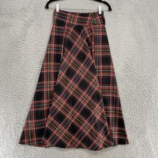 Gonna Zara donna XS rossa a