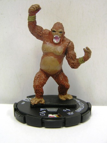 Heroclix 04 gorilla - heroclix, #04