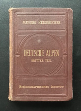 Libri di viaggio Meyers, Alpi