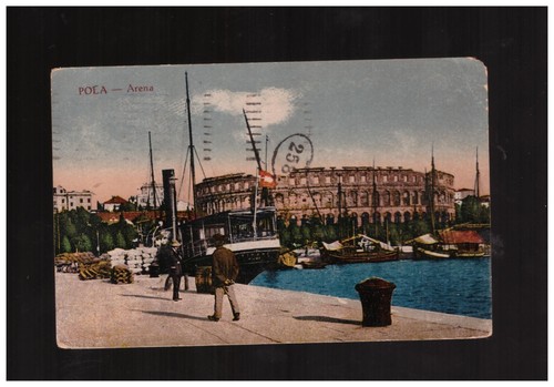 Pola arena veduta dal molo - arena,