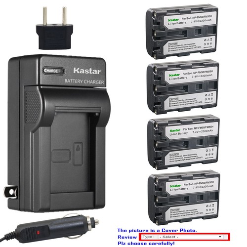 Kastar fm50 battery charger - np-fm50,