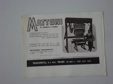 advertising Pubblicità 1942 MATTONI ROSACOMETTA ROSA COMETTA