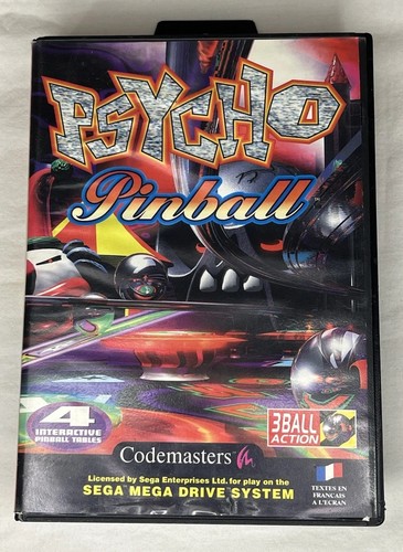 Psycho pinball sega mega - sega,