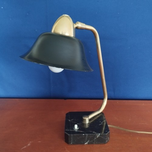 Vintage lampe bureau metal - vintage,