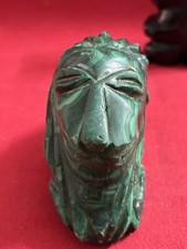 Leone in malachite Vintage Ottimi Condizioni Come Da Foto