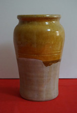 Antico vaso vasetto rustico Grottaglie Puglia ceramica popolare Pugliese
