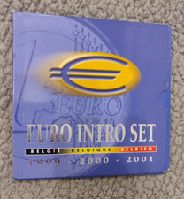 Tripla divisionale Belgio 1999-2000-2001 fdc in blister originale LEGGERE BENE