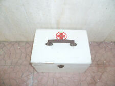 Vecchia cassetta legno Pronto Soccorso